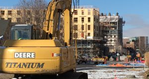 A construction site in Boise. 