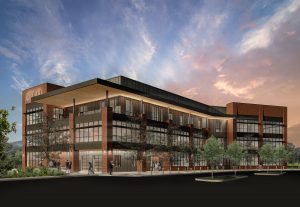 Artist's rendition of the new PetIQ headquarters in Eagle.