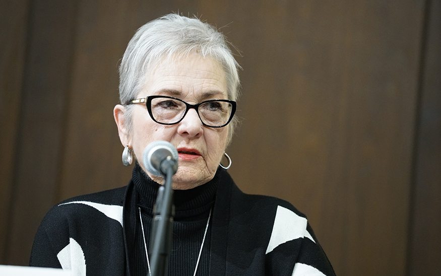Jan Rogers, the executive director of the Southern Idaho Economic Development Organization talks about how her region is leveraging agriculture to bolster the economy. (PHOTO: MARC LUTZ, IBR)