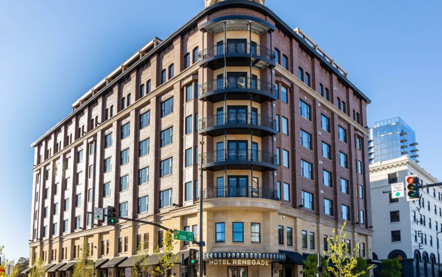 Hotel Renegade in downtown Boise was recently ranked No. 1 in the city by U.S. News & World Report. (PHOTO: GERONIMO HOSPITALITY GROUP)