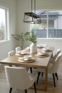Homebuyers will sometimes want staged pieces in the sale. (PHOTO: MARC LUTZ, IBR)