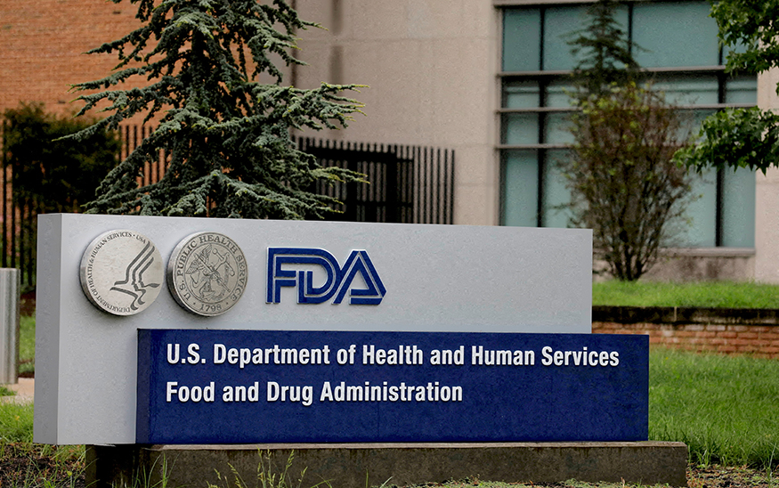Signage is seen outside of the Food and Drug Administration headquarters in White Oak, Maryland, August 29, 2020. (PHOTO: REUTERS/Andrew Kelly/File Photo)