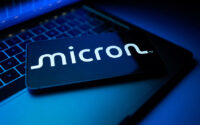A Micron logo appears in this illustration taken Aug. 25, 2025. (ILLUSTRATION: REUTERS/Dado Ruvic)