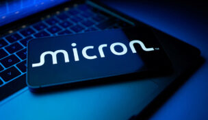 A Micron logo appears in this illustration taken Aug. 25, 2025. (ILLUSTRATION: REUTERS/Dado Ruvic)