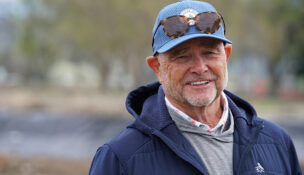 Brian Curley, an award-winning golf course architect with Schmidt-Curley Design, created the remodeled greens at The River Club in Garden City. (PHOTO: MARC LUTZ, IBR)