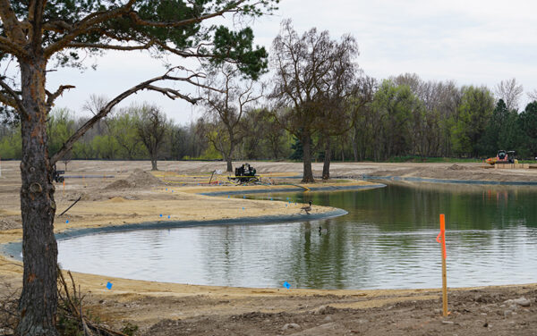 More rolling terrain and water features have been introduced to the new layout of The River Club's 18-hole golf course. (PHOTO: MARC LUTZ, IBR)