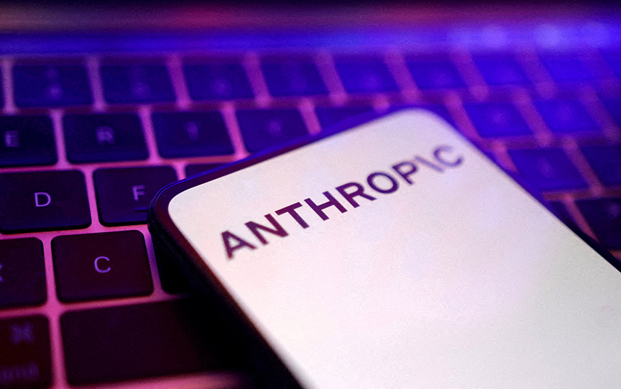 Anthropic logo is seen in this illustration taken May 20, 2024. (PHOTO: REUTERS/Dado Ruvic/Illustration/File Photo)