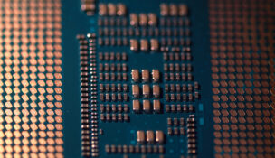 A computer motherboard is seen in this photo taken Aug. 25, 2025. (PHOTO: REUTERS/Dado Ruvic/File)