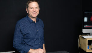Lars C. Larsen is a Boise-based stop-motion animator who has won an Oscar for his work in film. His upbringing and education helps him blend his creative side with technical expertise when it comes to the craft of animation. (PHOTO: MARC LUTZ, IBR)