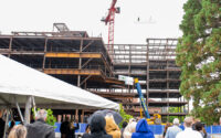 St. Luke's celebrated the topping off of its downtown Boise campus project on June 26, 2026. (PHOTO: PROVIDED BY ST. LUKE'S)