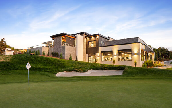 Crane Creek Golf Course's clubhouse as seen from the course. (PHOTO: TOBIN ROGERS)