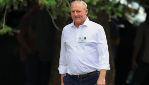 President and CEO of Berkshire Hathaway Greg Abel attends the annual Allen and Co. Sun Valley Media and Technology Conference at the Sun Valley Resort in Sun Valley, Idaho, on July 8, 2026. (PHOTO: REUTERS/Brendan McDermid)