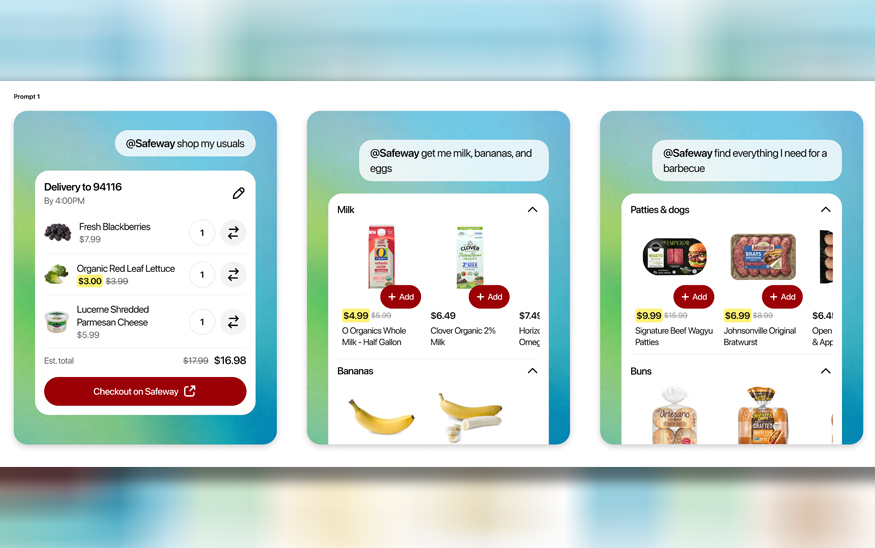 Albertsons launches Safeway grocery plugin for ChatGPT