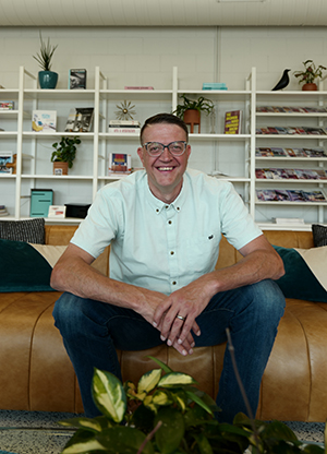 When it comes to bringing on new agents, Pierce looks for people who have a genuine love of people and mid-century modern architecture. (PHOTO: MARC LUTZ, IBR)